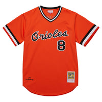 Baltimore Orioles Cal Ripken Jr. Mitchell & Ness Orange 2001 Cooperstown Collection Authentic Throwback Jersey