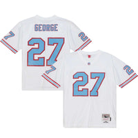 Tennessee Oilers Eddie George Mitchell & Ness White Legacy Replica Jersey