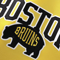 Boston Bruins Jeremy Swayman Fanatics Gold 2026 NHL Stadium Series Premium Jersey