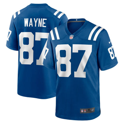 Indianapolis Colts Reggie Wayne Nike Royal Retired Player Game Jersey