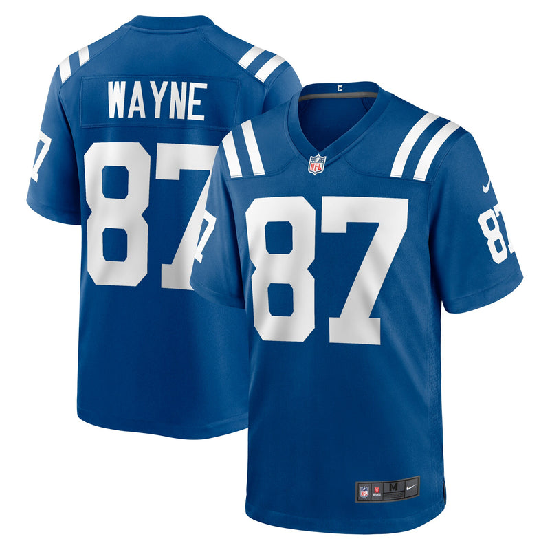 Indianapolis Colts Reggie Wayne Nike Royal Retired Player Game Jersey