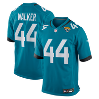 Jacksonville Jaguars Travon Walker Nike Teal Player Game Jersey