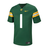 Nike #1 Green Baylor Bears Untouchable Football Jersey
