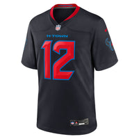 Houston Texans Nico Collins Nike Navy 2nd Alternate Game Jersey