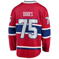 Montreal Canadiens Jakub Dobes Fanatics Red Home Breakaway Jersey
