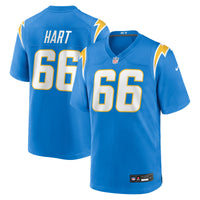 Los Angeles Chargers Bobby Hart Nike Powder Blue Team Game Jersey