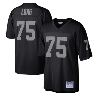 Las Vegas Raiders Howie Long Mitchell & Ness Black Legacy Replica Jersey