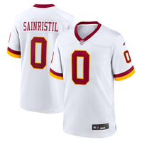 Washington Commanders Mike Sainristil Nike White Game Super Bowl Era Jersey