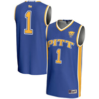 #1 Pitt Panthers GameDay Greats Lightweight Basketball Jersey - Royal