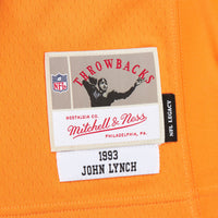 Tampa Bay Buccaneers John Lynch Mitchell & Ness Orange 1993 Legacy Replica Jersey