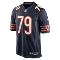 Chicago Bears Theo Benedet Nike Navy Team Game Jersey