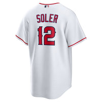 Los Angeles Angels Jorge Soler Nike White Home Replica Jersey