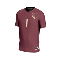 #1 Florida State Seminoles GameDay Greats Lightweight Collegiate Soccer Fashion Jersey - Garnet