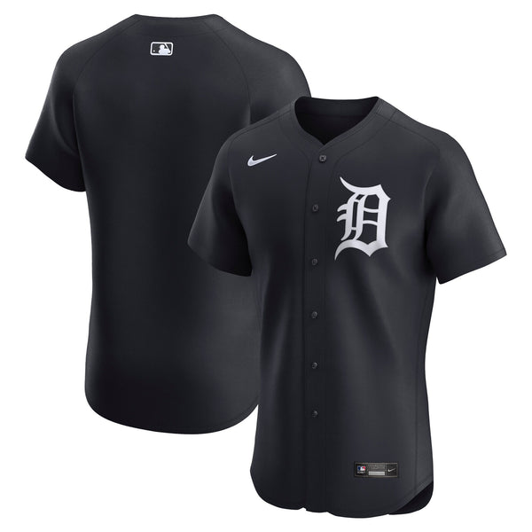 Detroit Tigers Nike Navy Alternate 2 Elite Jersey