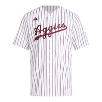 Texas A&M Aggies adidas Replica Baseball Jersey - White