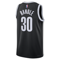 Brooklyn Nets Nike Icon Swingman Jersey- Black - Julius Randle