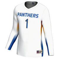 #1 Pitt Panthers GameDay Greats Lightweight Volleyball Jersey - White