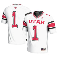 #1 Utah Utes GameDay Greats Football Jersey - Cardinal