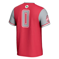 #0 Ohio State Buckeyes GameDay Greats Lightweight Softball Jersey - Scarlet