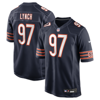 Chicago Bears James Lynch Nike Navy Team Game Jersey