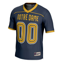 Notre Dame Fighting Irish GameDay Greats Lacrosse NIL Lightweight Jersey - Navy