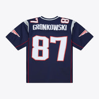 New England Patriots Rob Gronkowski Mitchell & Ness Navy Retired Legacy Replica Player Jersey