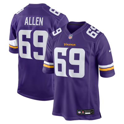 Minnesota Vikings Jared Allen Nike Purple Retired Player Game Jersey