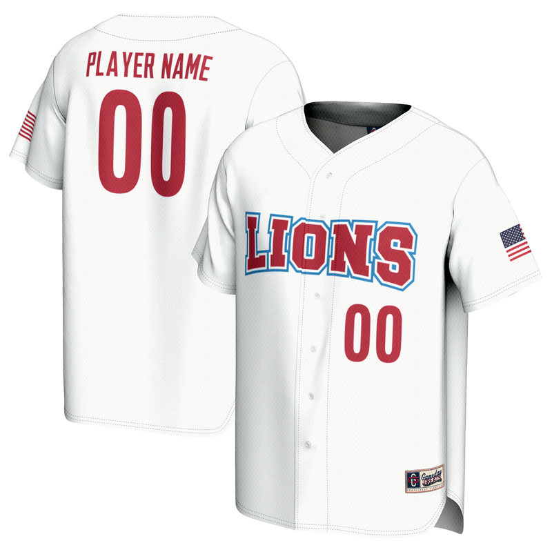 Loyola Marymount Lions GameDay Greats NIL Pick-A-Player Lightweight Baseball Jersey - White