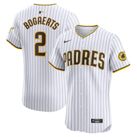 San Diego Padres Xander Bogaerts Nike White Home Elite Jersey