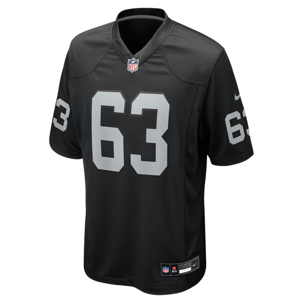 Las Vegas Raiders Gene Upshaw Nike Black Game Retired Player Jersey