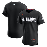 Baltimore Orioles Nike Black City Connect Elite Jersey