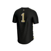 #1 UCF Knights GameDay Greats Lightweight Soccer Fashion Jersey - Black