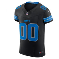 Detroit Lions Nike Black Alternate Vapor F.U.S.E. Elite Custom Jersey