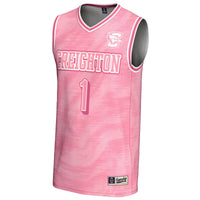 #1 Creighton Bluejays GameDay Greats Lightweight Basketball Jersey - Pink