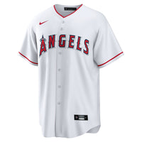 Los Angeles Angels Nike White #1 Dad Home Replica Jersey