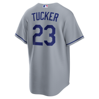 Los Angeles Dodgers Kyle Tucker Nike Gray Road Replica Jersey