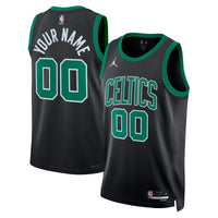 Boston Celtics Jordan Brand Statement Edition Swingman Jersey - Black - Custom