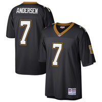 New Orleans Saints Morten Andersen Mitchell & Ness Black Retired Player Legacy Replica Jersey