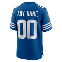Indianapolis Colts Nike Royal Alternate Custom Jersey