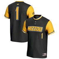 #1 Missouri Tigers GameDay Greats Lightweight Softball Jersey - Black