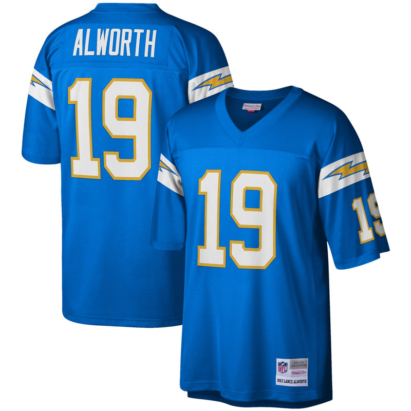 Los Angeles Chargers Lance Alworth Mitchell & Ness Powder Blue Legacy Replica Jersey