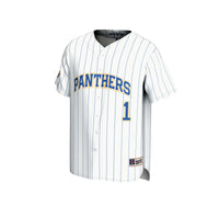 #1 Pitt Panthers GameDay Greats Lightweight Baseball Jersey - White