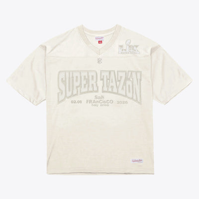 Bad Bunny x Super Tazón Cream Bad Bunny Legacy Jersey