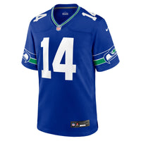 Seattle Seahawks Sam Darnold Nike Royal Alternate Game Player Jersey