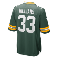 Green Bay Packers Evan Williams Nike Green Game Jersey