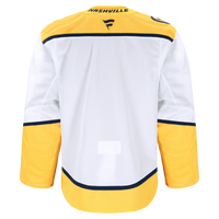 Nashville Predators Fanatics White Away Authentic Pro Jersey