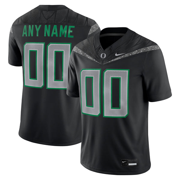 Oregon Ducks Nike Custom Game Jersey - Black