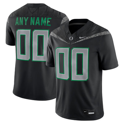 Oregon Ducks Nike Custom Game Jersey - Black