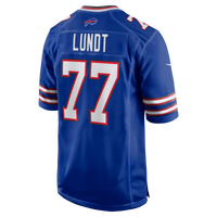 Buffalo Bills Chase Lundt Nike Royal Team Game Jersey