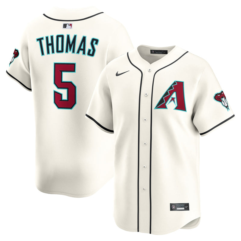 Arizona Diamondbacks Alek Thomas Nike Cream Home Limited Player Jersey